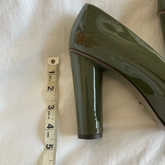 Dolce & Gabbana Green Patent Leather Heels - Picture 9 of 10